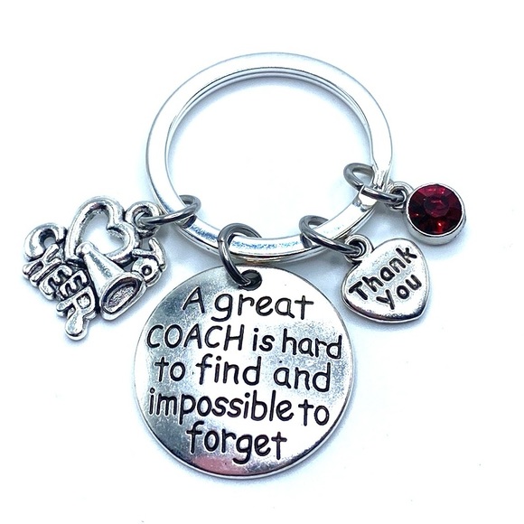 Cheerleading Coach Keychain Thank You Gift - Picture 4 of 6